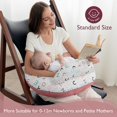 thumbnail image 3 of Momcozy Original Standard Size Nursing Pillow, Ergonomic Breastfeeding Pillows, Adjustable Waist Strap and Removable Cotton Cover, 3 of 8