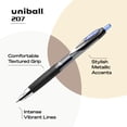 thumbnail image 4 of Bolígrafos de Gel Uni-Ball 207 Retráctiles Punta Media 0,7 mm Paquete de 8, 4 of 8