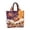 A1#0910, variant on Christmas Quilted Tote Bag Large Reusable Santa Sleigh Holiday Shopper Festive Shoulder Bag - 14.96 x 13.78 Inch