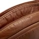 thumbnail image 2 of Bolso de mensajero de mujer de PU suave sólido Bolso de hombro con múltiples bolsillos (marrón), 2 of 9