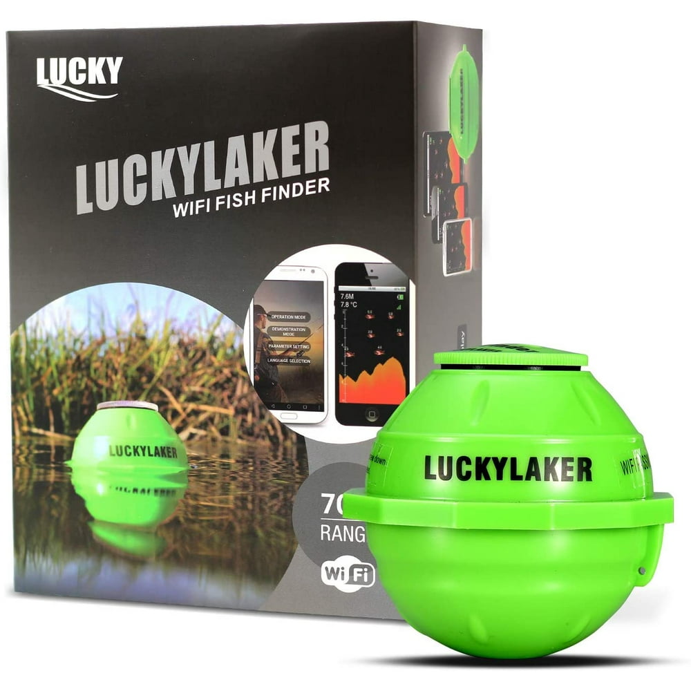 Lucky Smart Fish Finder Portable WiFi Fish Finder for