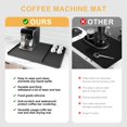 thumbnail image 4 of Silicone Coffee Mat,24''x16'' Coffee Bar Mat with Detachable Dish Drying Mat for Kitchen Countertops,Coffee Bar Accessories Fit Under Coffee Maker Co, 4 of 8