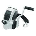 thumbnail image 1 of Fulton Trailer Boat Winch FW32000101 F2; Two Speed; Hand Crank; 3200 Pound Rated Pull Capacity; 20 Foot Rope; Without Fairlead, 1 of 5