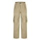 thumbnail image 3 of Pantalones cargo lavados multibolsillos de color liso para hombre, de longitud completa, informales, de algodón y poliéster para exteriores, 3 of 5