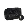 thumbnail image 1 of Wednesday Womens Black Makeup Bag, 1 of 6