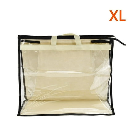 

Storage Bag Purse Handbag Dust Cover Clear Organizer Craft Protect Closet