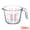Clear 500ml, variant on Unique Bargains Measuring Cup, 1 Cup Glass Measuring Cups for Kitchen Baking Clear 500ml