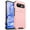 Pink, variant on Allytechgroup Matte Back Cover Case for Google Pixel 9A, Support Wireless Charging Sliding Camera Lens Protector Heavy Duty Shockproof Anti-Scratch Slim Fit Phone Case for Women Men, Pink