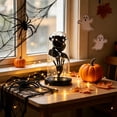thumbnail image 4 of Halloween Decorations LED Light Up Black Rose Skull Skeleton Hand in Glass Dome Battery-Operated Tabletop Decor with Fairy Lights Spooky Gothic Party Decor Gifts For Mom Wife Her, 4 of 6