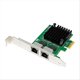 thumbnail image 1 of Server Card Dual-Port Gigabit Network Card Ethernet Controller, 1 of 5