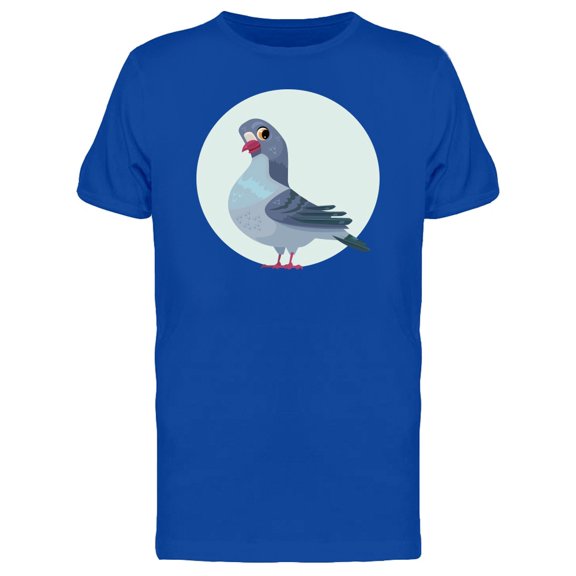 Funny Gray Blue Urban Dove Tee Men's -Image by Shutterstock