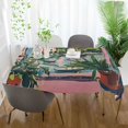 thumbnail image 3 of Yayeee Tablecloths 60" x 120" Rectangle Wrinkle Resistant Party Table Cover, Window Plants, 3 of 8