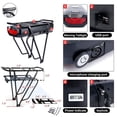 thumbnail image 3 of 48V 18.2Ah Electric Bicycle Battery With Rear Rack Luggage, 3 of 14
