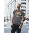 thumbnail image 3 of Old Glory Mens Vintage Cactus Sunset Short Sleeve Graphic T Shirt, 3 of 6