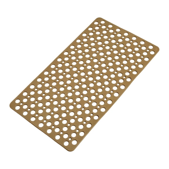 Nonslip Bathtub Mat, with Drain Holes and Suction Cups, Machine Washable Bathroom Extra Soft Shower Mat, Smooth/Non-Textured Tubs Only, Ideal for Everyone