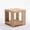 Natural-Single, variant on Dayalane Modern Farmhouse Style Wood End Table, 2-Tier Open Storage Rectangular Bedside Table, Minimalist Accent End Table for Small Space Sofa Bedroom, Natural