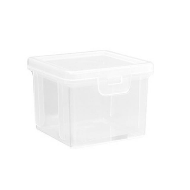 Plastic Spice Box, Seasoning Storage Can, Kitchen Sealed Container, Food-Grade PP Transparent Stackable, Kitchen Storage Supplies, Spice Freshness Preservation & Space Saving for Home Cooks