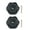 Black, variant on 2-1/4Inch Diameter Latches Knob Window and Vent Knob for Travel Trailer Interior Hardware Accessories