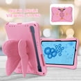 thumbnail image 5 of Butterfly Kids Case for Samsung Galaxy Tab S9 FE 5G 10.9"/ S9/ S8/ S7 11", Galaxy Tab A9+ Plus Case, Soft EVA Rotating Stand Lightweight Shockprof Kids Friendly Case Cover,Pink, 5 of 6