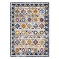 thumbnail image 6 of EastVita Area Rugs Carpets 9'*12' Area Rug Washable Boho Area Rugs for Bedroom Living Room Geometric Throw Carpet Vintage Bohemian Area Rug,Navy Blue/Multi E Blue 9*12ft, 6 of 7