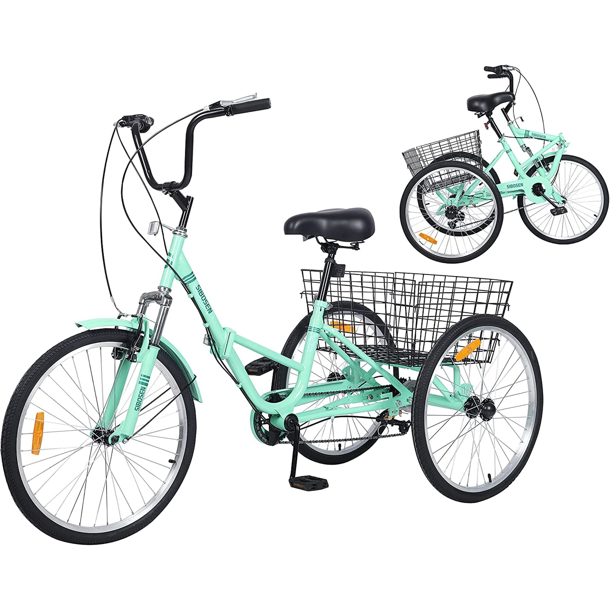 Folding trike bike best sale