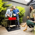 thumbnail image 3 of Fireproof Mat,Mat Mat Pad Patio Ember Mat Pit Stove Fire Pit Ember Mat Mat Deck Patio Ember Stove Under Mat Wood Stove Mat Pad Fire Wood Stove Bbq Qisuo, 3 of 6