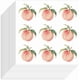 thumbnail image 1 of 180 pegatinas de melocotón de 1 pulgada, autoadhesivas, decorativas, impermeables, para planificador de frutas., 1 of 9