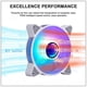 thumbnail image 4 of Water Cooler 360mm ARGB Cpu Cooler for Intel Lga2011V3 1200 AMD AM4 IWONGOU Pc Water Cooling (B), 4 of 5