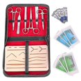 thumbnail image 1 of All-in-one Suture Practice Kit Training Kit For , Pa, Np Students, Residents, And Practicing Clinicians, Durable Silicone Suture Pad, Instrumen, 1 of 5