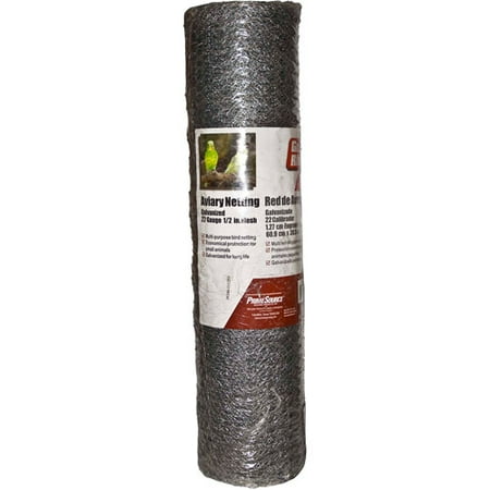 Grip Rite Prime Source AN48100 48 in X 100' Aviary Netting