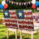 thumbnail image 5 of 22.4x18.1in Independence Day Chair Cover Two Piece Set, 5 of 6