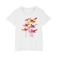 thumbnail image 1 of RXIRUCGD 2025 Vêtements d'Été pour Enfants T-shirt Imprimé Mode Mignon Col Rond Manches Courtes, 1 of 5