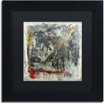 Trademark Fine Art "Furia e Paixao" Canvas Art by Joarez, Black Matte, Black Frame