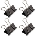 thumbnail image 1 of YWIYIUD 4PCS Durable Large BinderClips for Paper and Pictures Purpose Foldback Portable Paper ClampsClips Suitable for School Workplace and Home Project, 1 of 6