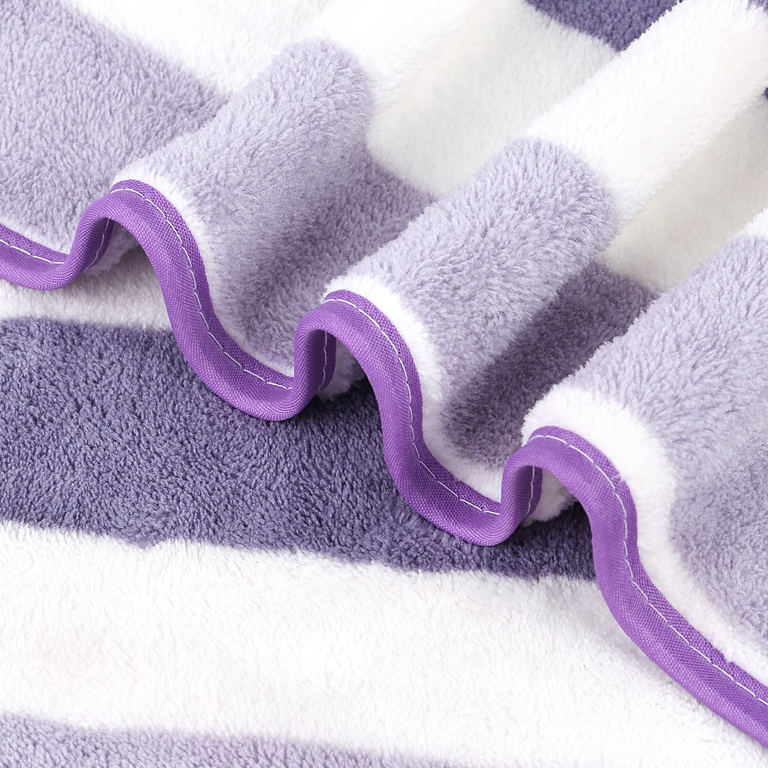 2-Pieces Bath Towel Set For Bathroom, High Density Plush Fleece Ultra Absorbent, 30"x60"
