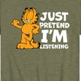 thumbnail image 3 of Garfield - Pretend I'm Listening - Toddler And Youth Short Sleeve Graphic T-Shirt, 3 of 5