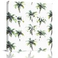 thumbnail image 2 of Green Palm Trees Wall Art Painting on Canvas, Summer Botanical Modern Art Canvas Art Home Prints Wall Art Framed Modern Artwork for Living Room Bedroom Wall Decor 8x8in, 2 of 8