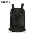 thumbnail image 2 of Mochila transportadora para mascotas, ajustable, frontal para mascotas, mochila transportadora para perros y gatos, bolsa de viaje, con las piernas hacia afuera, fácil de ajustar para viajar,, 2 of 7