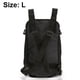 thumbnail image 2 of Mochila transportadora para mascotas, ajustable, frontal, para gatos y perros, bolsa de viaje, con patas hacia afuera, fácil de ajustar para viajes, senderismo, camping, para perros, 2 of 7