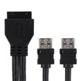 thumbnail image 4 of Usb3.0 19/20Pin Desktop Front Motherboard Panel Mount Cable With Fixed Feet (0.8 M), Usb Mount Cable, 4 of 9
