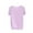Purple, variant on Bxsruta Shirts for Kids, Solid Color Jersey Short Sleeve Tee, Round Neck Casual Top, Comfort Fit Knit Blouse