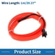 thumbnail image 5 of Cuerda de luz LED EL de 1m Unique Bargains, tira de luz de neón flexible para iluminación interior de coches, caja de batería (3V) roja, 5 of 7