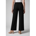 thumbnail image 3 of Jessica London Women's Plus Size Petite Stretch Knit Wide Leg Pant, 3 of 6