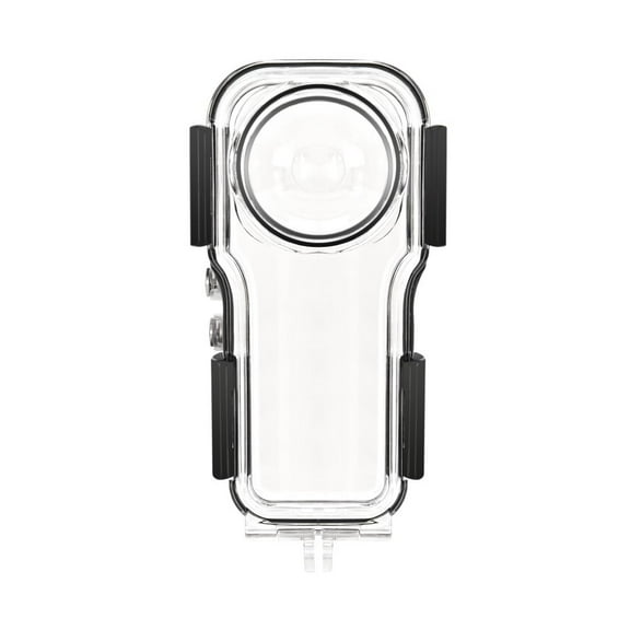 Waterproof Case for Insta360 One RS 1-Inch 360 Camera – Bigcan Diving Protective Housing with 40M Depth Rating, Clear Lens Shield, Anti-Fog Insert, PC Shell for Underwater and Outdoor Use