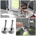 thumbnail image 4 of OULII 2 Sets Kitchen Spray Attachment for Kitchen Tap Faucet Extender ABS for Household Users, 4 of 8
