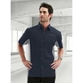 thumbnail image 1 of Tri-Mountain Racewear GT-3 926 Woven Shirt, Small, Navy/Charcoal/White, 1 of 2