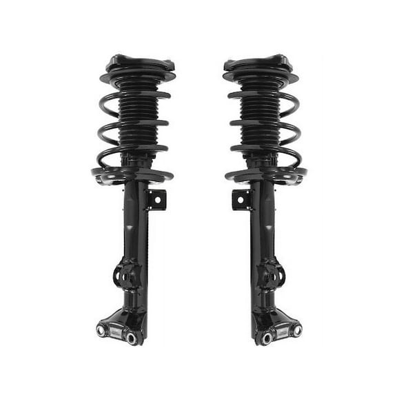 Front Strut Assembly Kit - Compatible with 2010 - 2014 Mercedes-Benz E350 RWD 2011 2012 2013