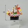 thumbnail image 4 of One Piece Ship Model PVC Toy Cartoon Anime Peripheral Super Cute Fashion Mini Boat Assembled Model Collection Kids Birthday Gift, 4 of 5