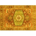thumbnail image 1 of Ahgly Company Indoor Rectangle Persian Yellow Traditional Area Rugs, 3' x 5', 1 of 4