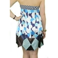 thumbnail image 2 of Custo Barcelona Women's Diamond Tiger Strapless Dress 4 Multi-Color, 2 of 3